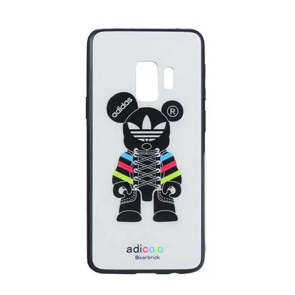 TPU Motif Glass Case Samsung Galaxy S9