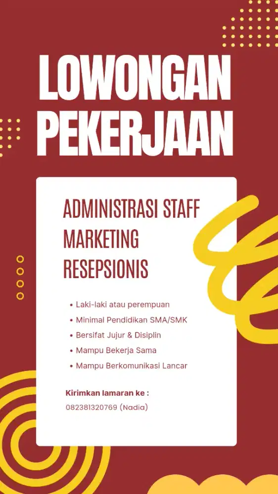 Lowongan pekerjaan
