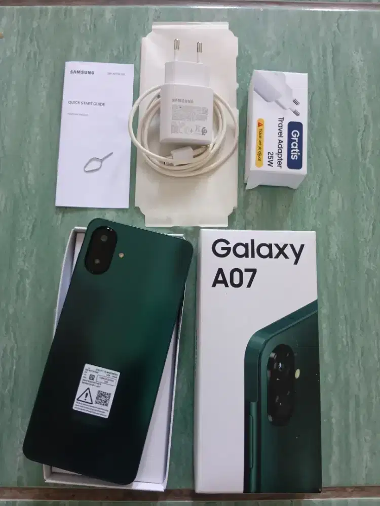 Hp Samsung Galaxy A07 Ram 4+4/64GB Fullset