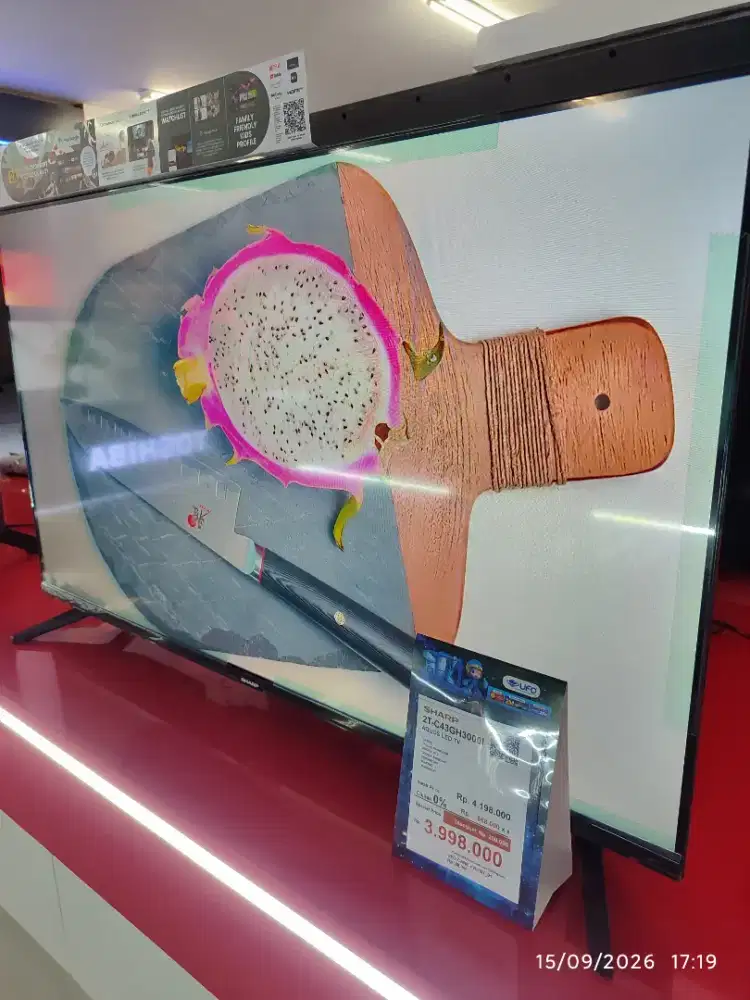 LED TV SHARP 43 bisa kredit cicilan ringan tanpa DP