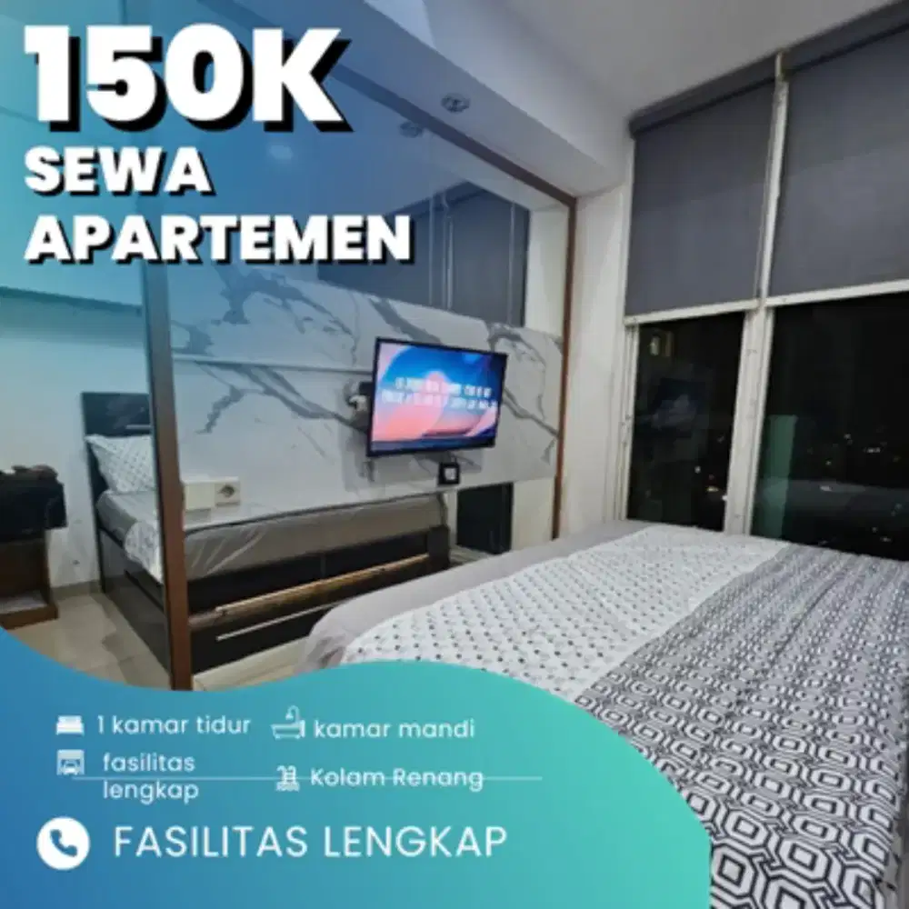 SEWA APARTEMEN TANGERANG TREEPARK SERPONG BSD HARIAN/TRANSIT TERMURAH