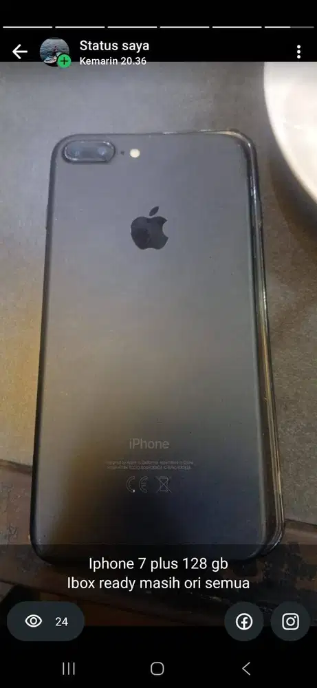 jual hp iphone 7 plus ibox