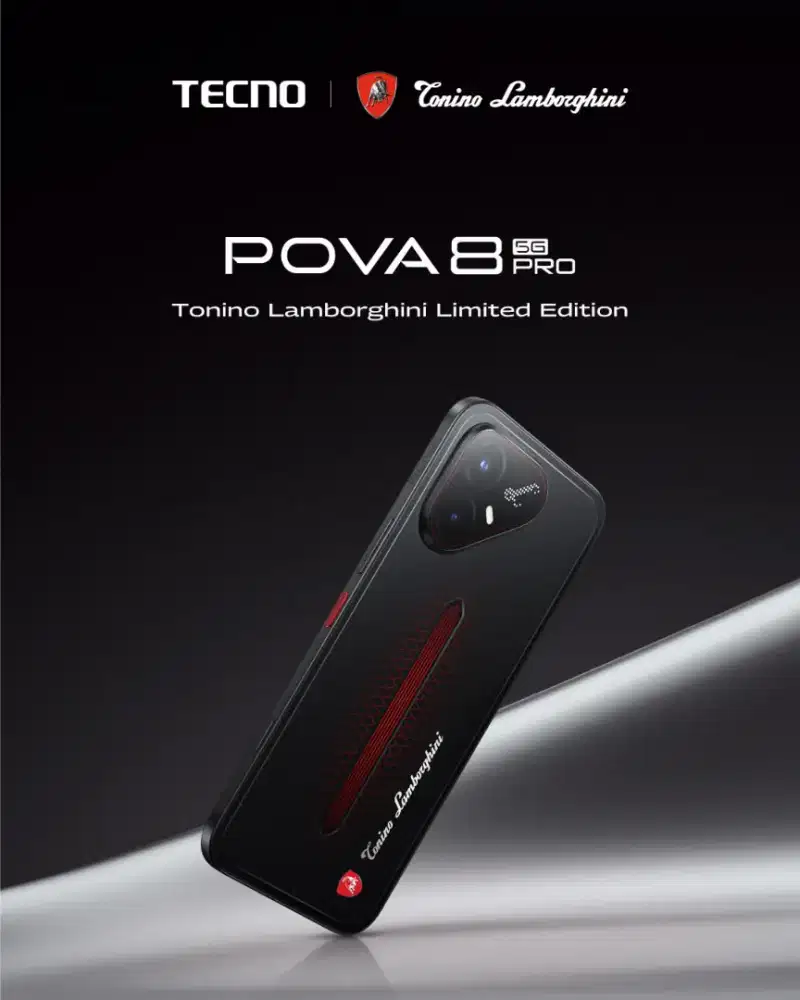 Tecno Pova 8 Pro 5G Lamborghini Edition