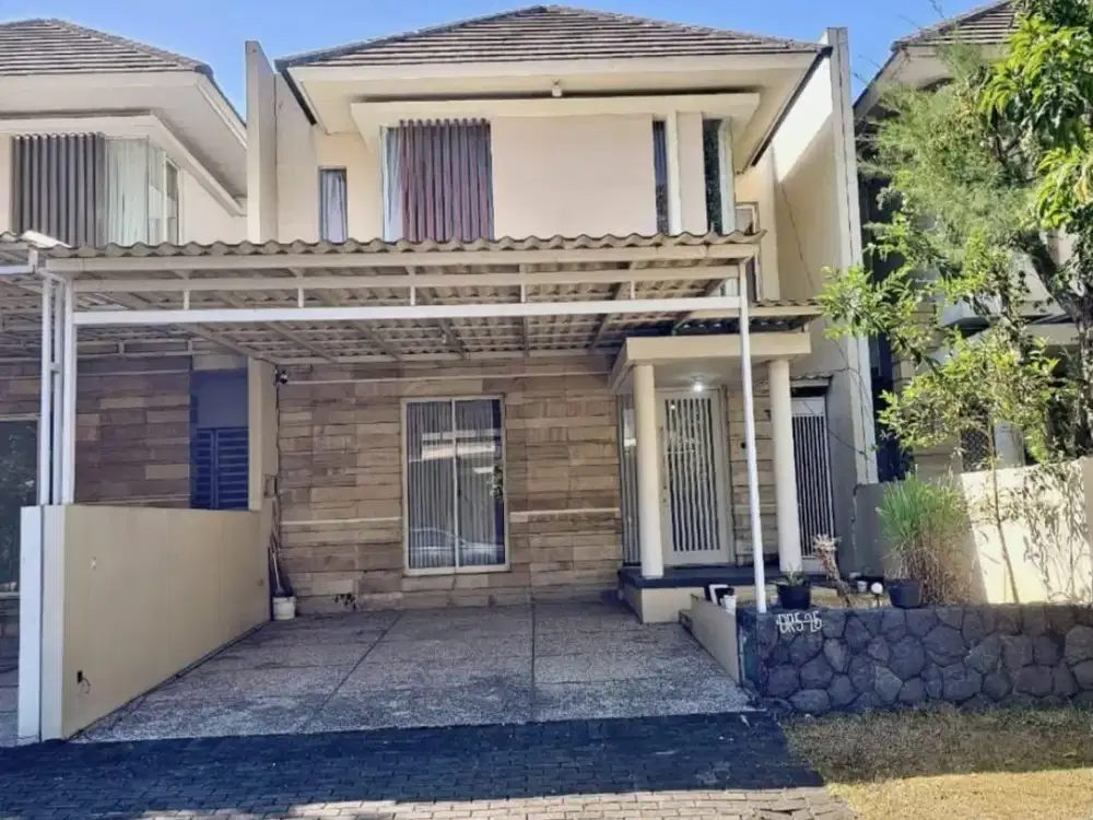 Murah Rumah Minimalis 2 Lantai Siap Huni Semi Furnish di Diamond Hill Citraland, Surabaya Barat