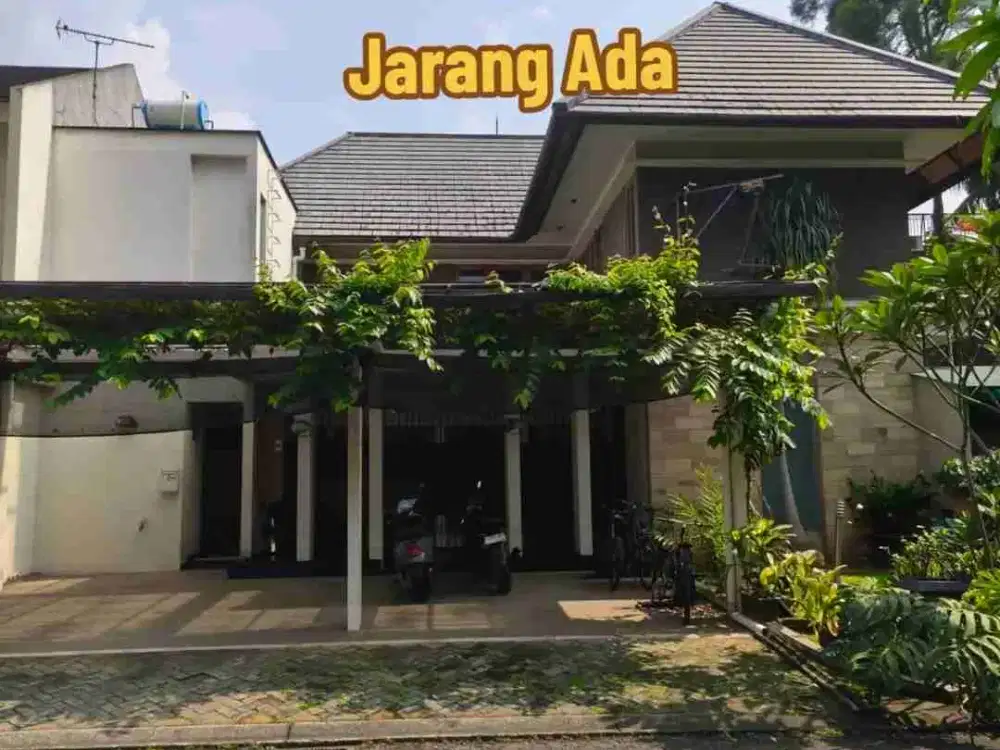 Rumah Konsep Bali di Bsd Turun Harga