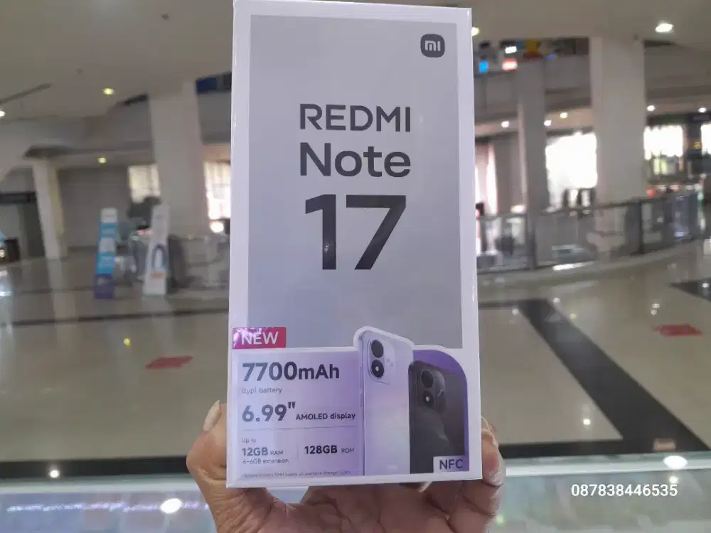 Redmi note 17 new 6/128GB