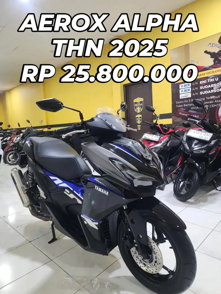 YAMAHA AEROX ALPHA THN 2025