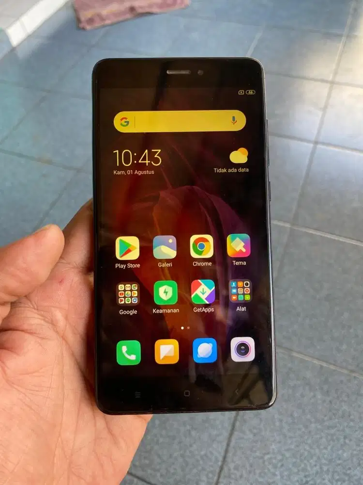 Redmi Note 4 Ram 3/32gb snapdragon fungsi lancar garansi