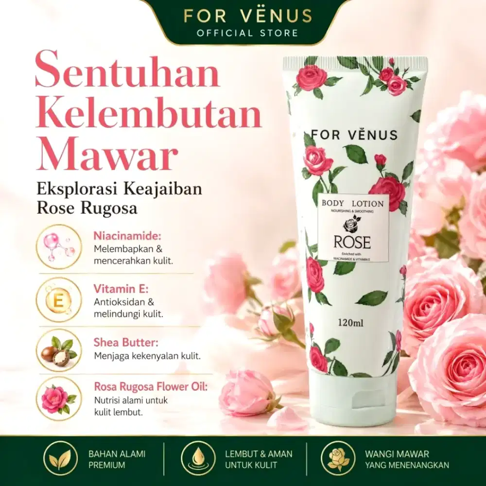 Body lotion Rose For Venus 120ml