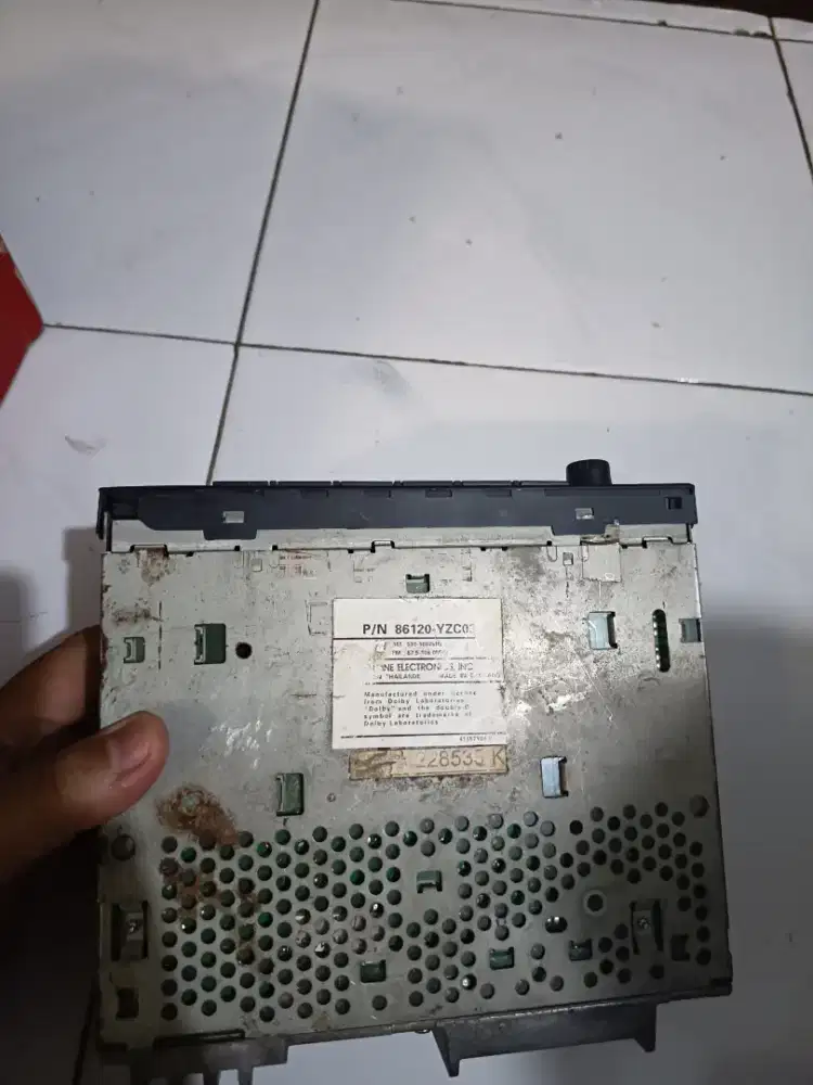 Tape / Head Unit Cassette Receiver Alpine OEM Toyota