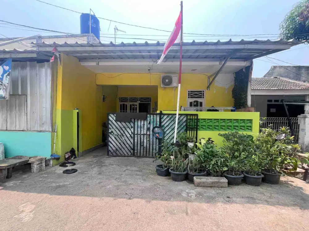 jual rumah tengah kota deket stasiun KRL surat SHM sudah lunas