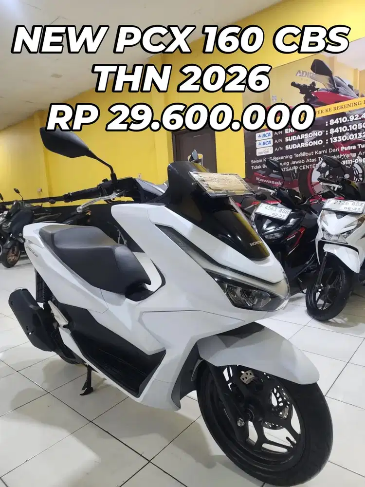 HONDA NEW PCX 160 CBS THN 2026
