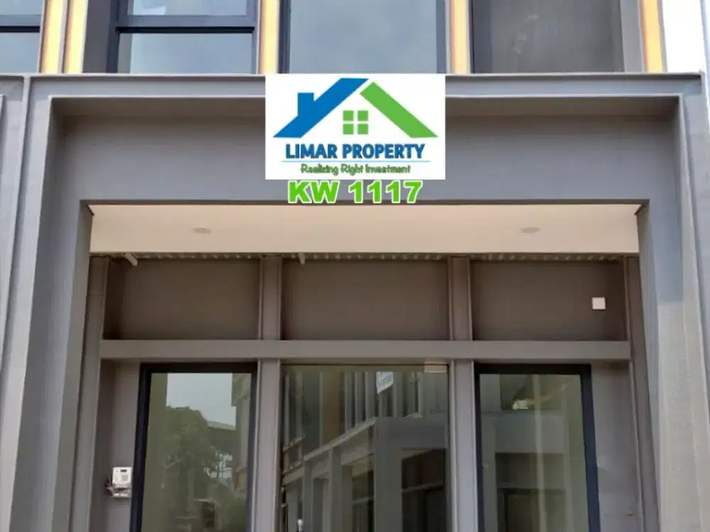 Disewakan Ruko 2 Lantai Harga Murah dan Strategis di Kota Wisata Cibubur