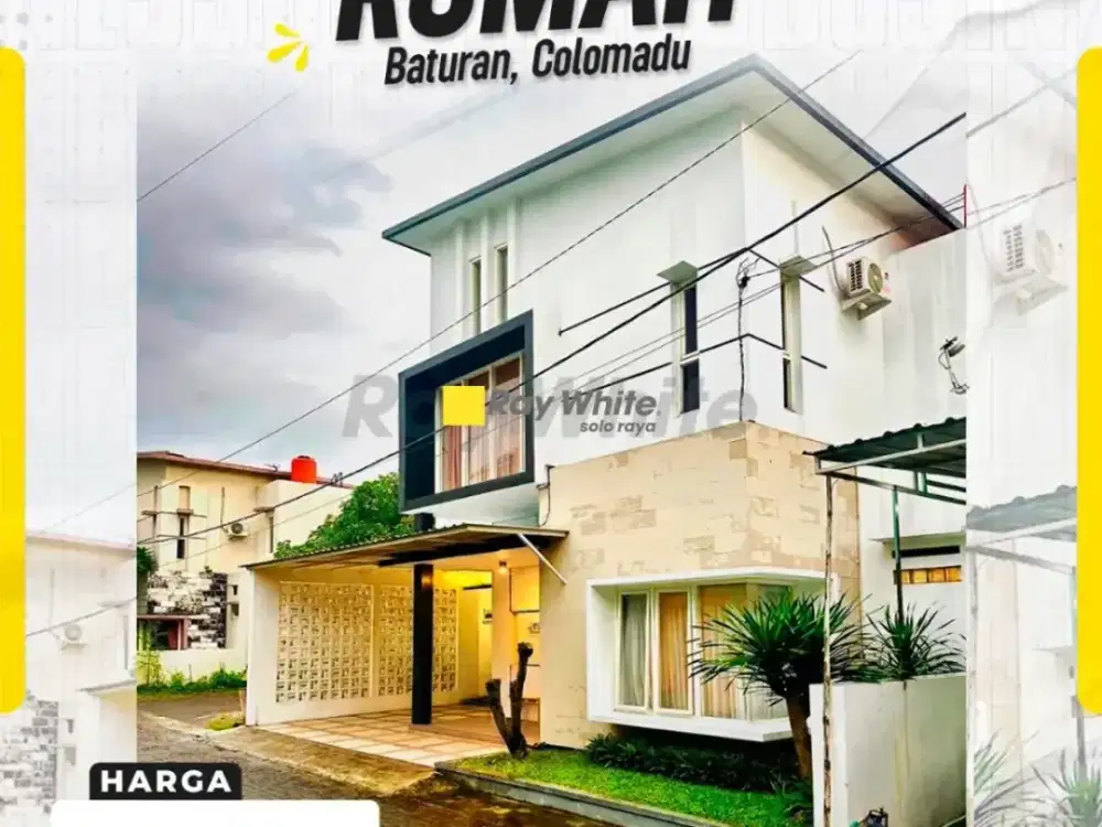Dijual Rumah Modern Full Furnished Springville Baturan Colomadu Karanganyar Solo
