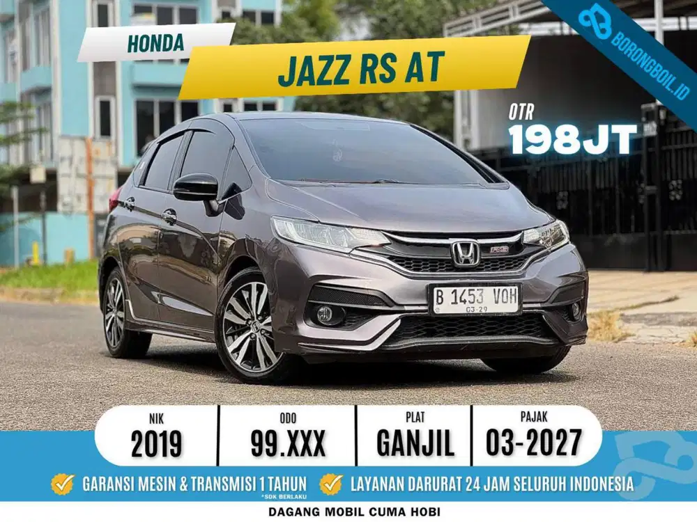 Honda Jazz RS AT Abu Abu Metalik 2019