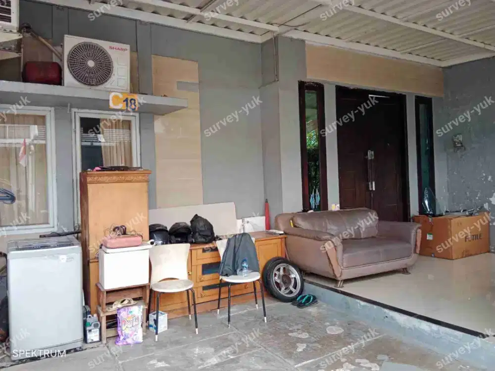 Rumah Cluster 78 m2 one gate system jl adam malik Deplu