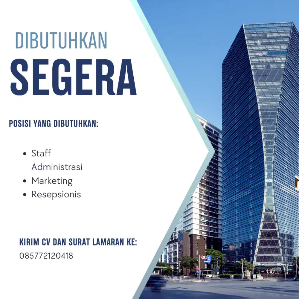 Lowongan pekerjaan