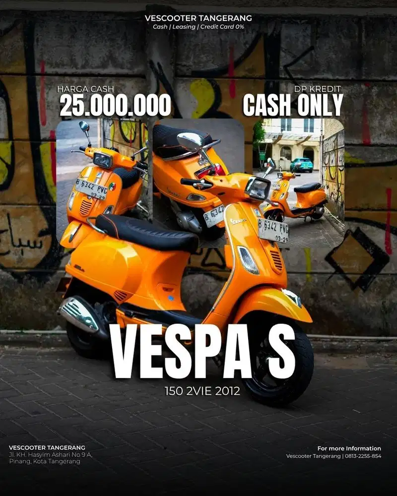 VESPA S 150 2VIE 2012