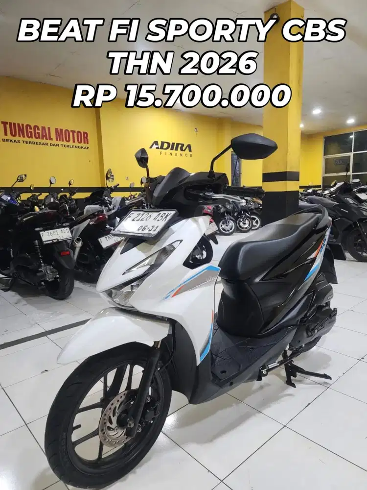 HONDA BEAT FI SPORTY CBS THN 2026