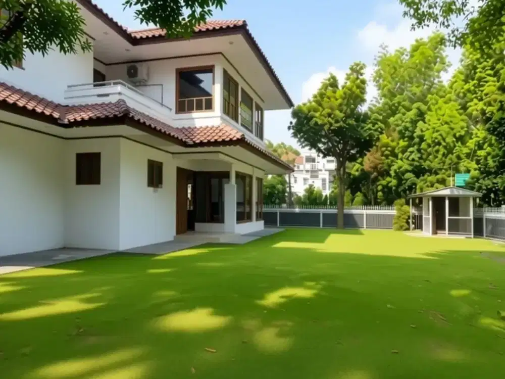 Sewa Rumah Baru Mewah Lux Terawat Siap Huni Full Reovasi Semi Furnished Lokasi Strategis Bangunan Resresentatif Bisa Nego di Cipaganti Bandung Kota