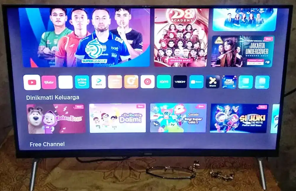 TV LED 32 INC COOCAA SMART ANDROID&DIGITAL BAGUS&NORMAL BEKASI UTARA