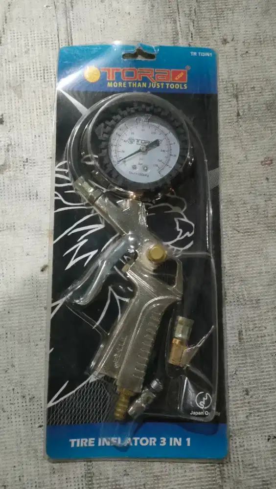 TORA Tire Inflator 3 in 1 (model TR TI3IN1)