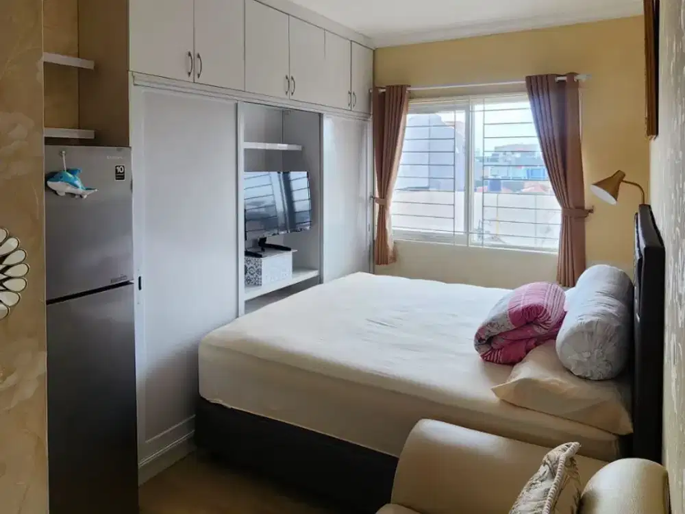 DIJUAL APARTEMEN CITY RESORT MARIGOLD FULL FURNISHED MURAH