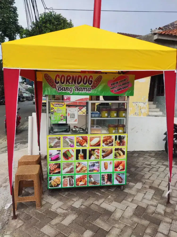 GEROBAK ETALASE UNTUK USAHA