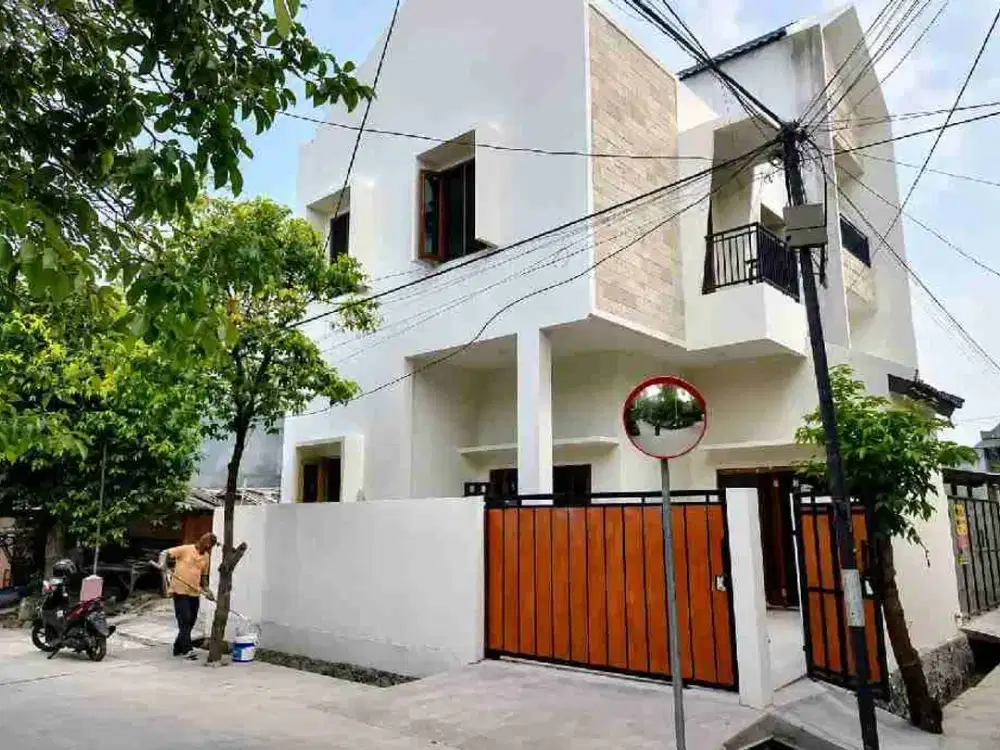 Di Jual Rumah Baru Hook Jakamulya Komplek Palem Bekasi Selatan
