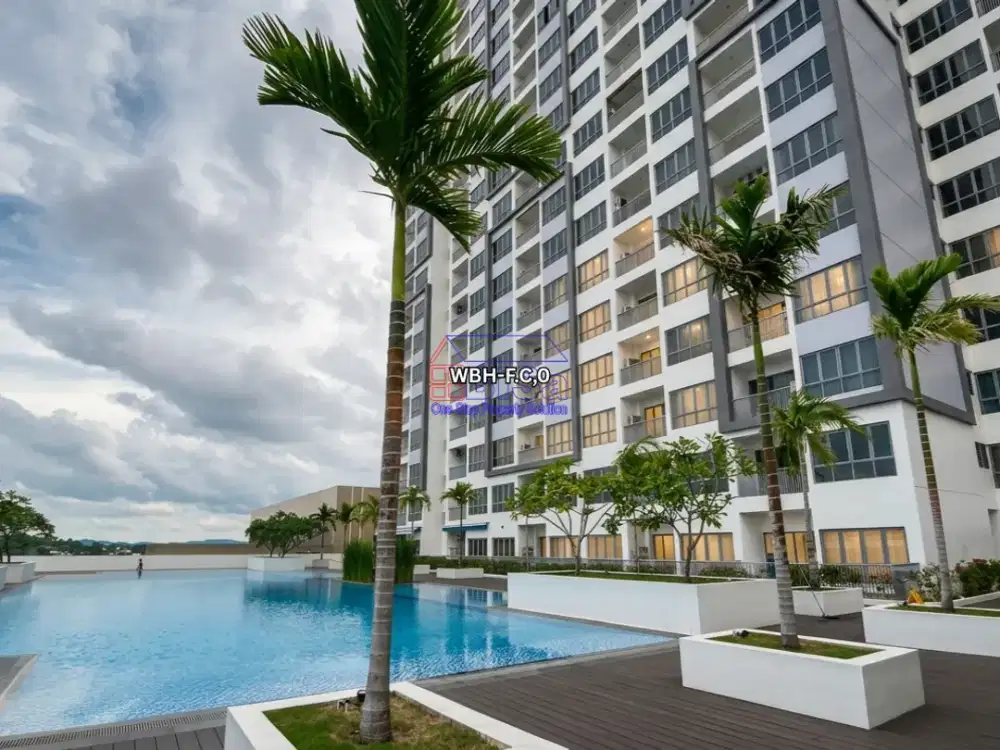 Apartemen 3 BR Siap Huni Harbour Bay Residence View Laut