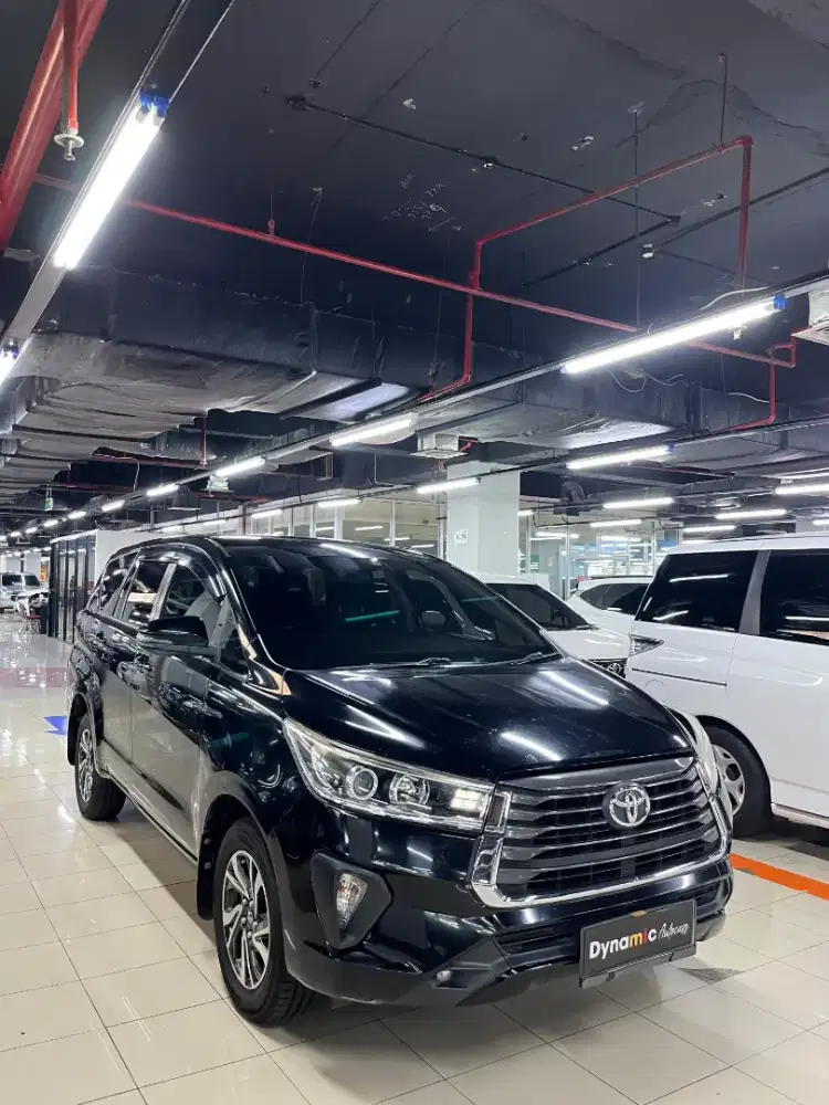 Km 53rb Record Toyota Innova 2.4 V Diesel thn 2021 tgn 1 dr baru Hitam