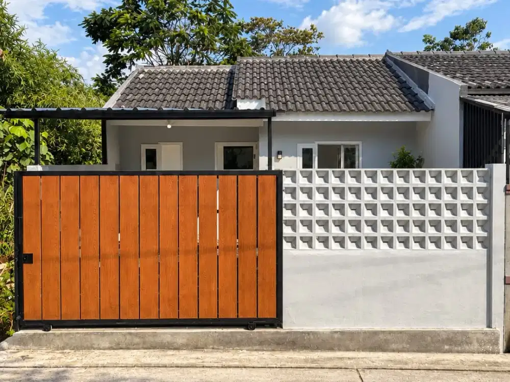 Rumah dengan Carport & Kanopi, Dekat Stasiun Citayam