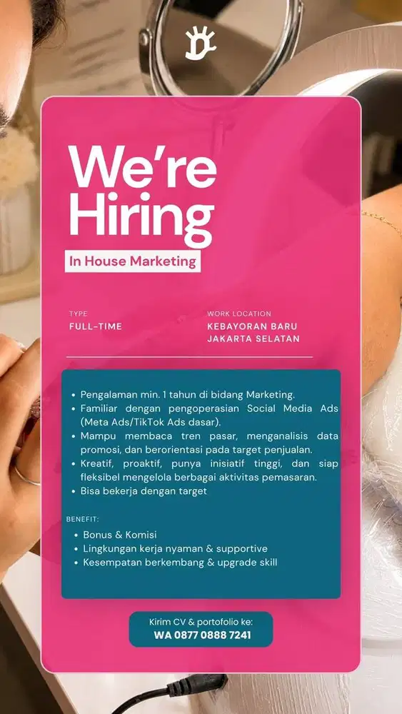 [LOWONGAN KERJA] Social Media & In-House Marketing Specialist