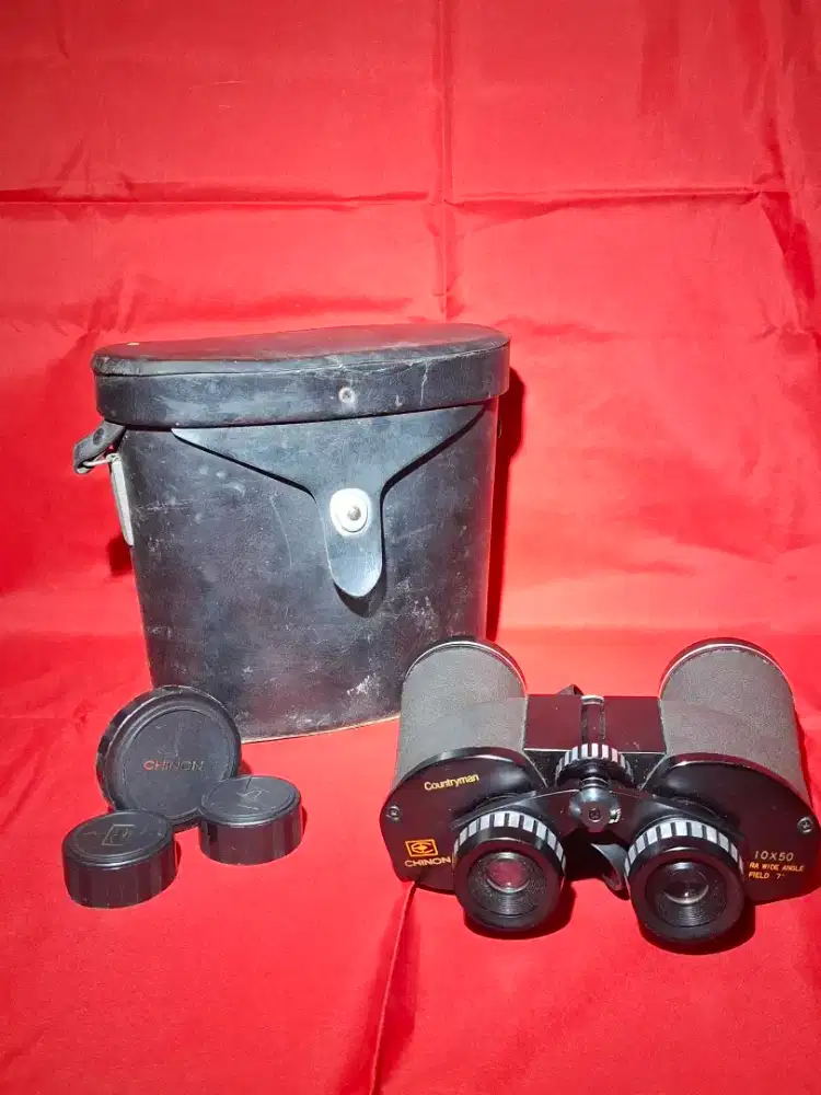 Teropong Chinon countryman 10x50 binoculars vintage