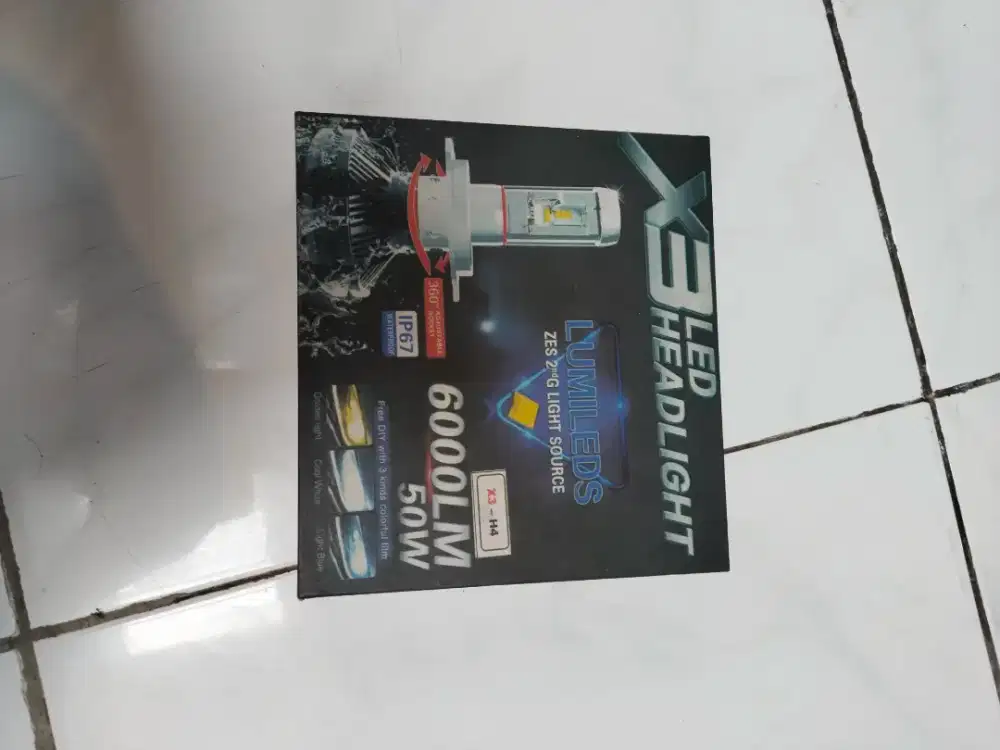 Bohlam led h4 seken
