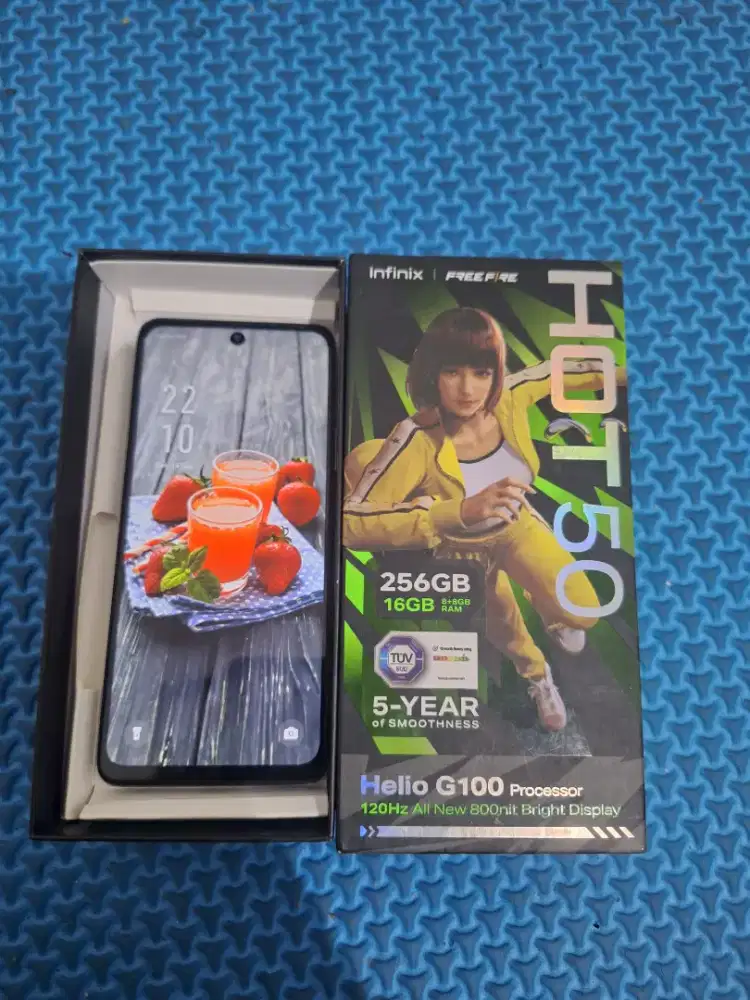 Infinix hot 50 5g ram 8/256 fullset