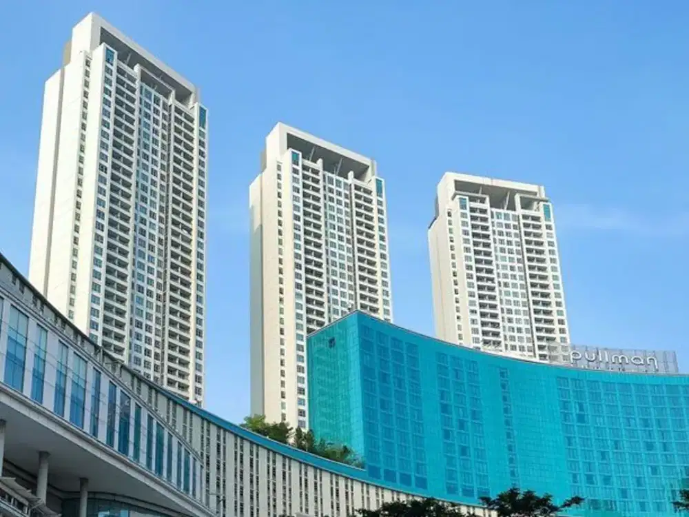 Dijual Apartemen 2 Bedroom Central Park Residences Desain Modern Luas 87M2 Semi Furnished Dekat Mall Central Park