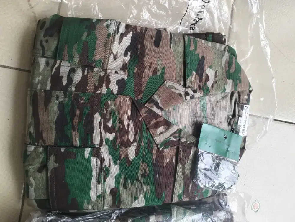 Baju loreng asli pembagian