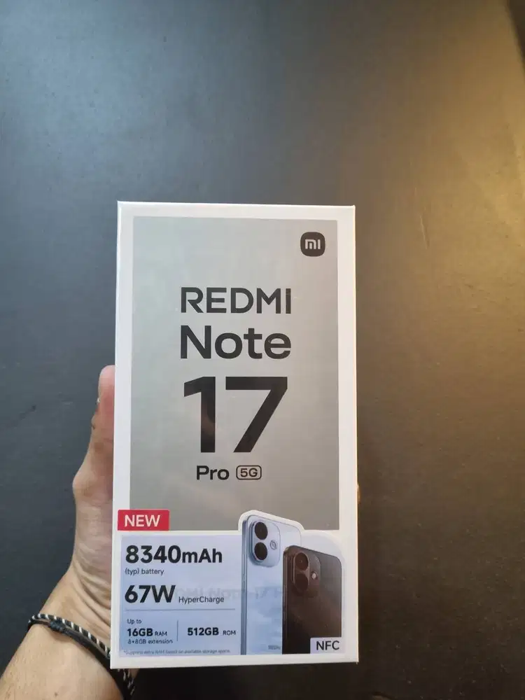 REDMI NOTE 17 PRO 5G 8/512GB