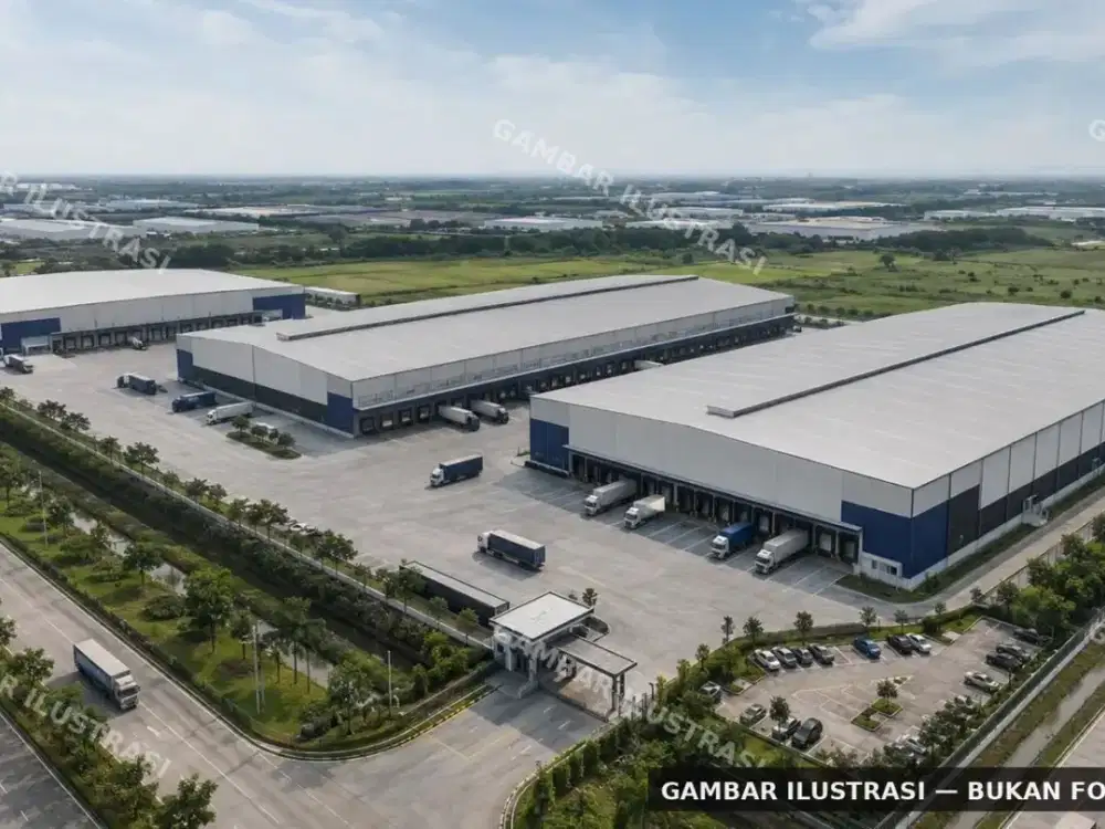 Disewakan Gudang & Pabrik Modern Suryacipta Karawang Mulai 5.300 m² s/d 64.000m2