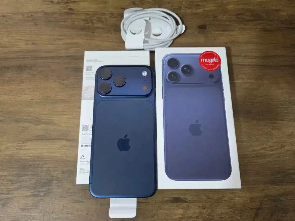 IPHONE 17 PROMAX IBOX LIKE NEW BH 100% GARANSI ON AGUSTUS 2027