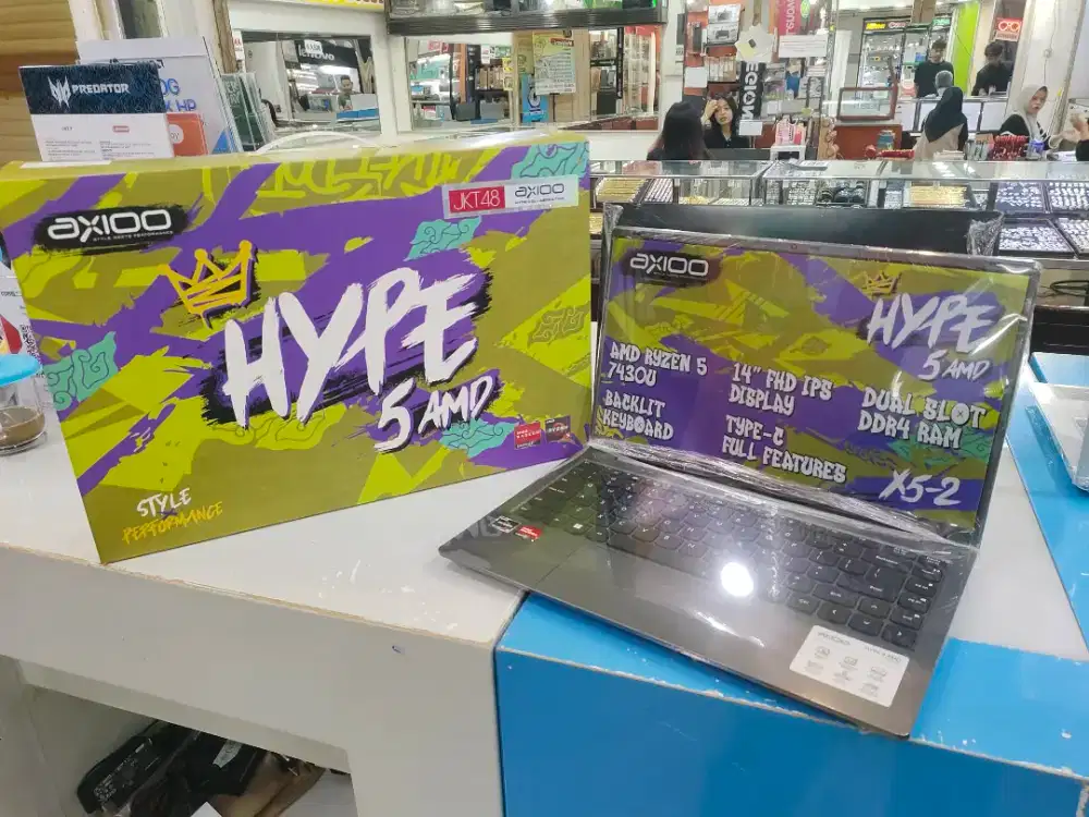 AXIOO HYPE 5 AMD X5-2