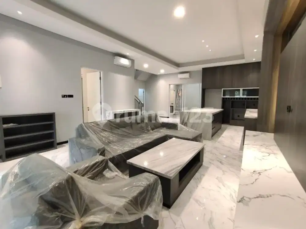 Rumah baru rugi dharmahusada wisma permai full furnished lux belum pernah ditempati