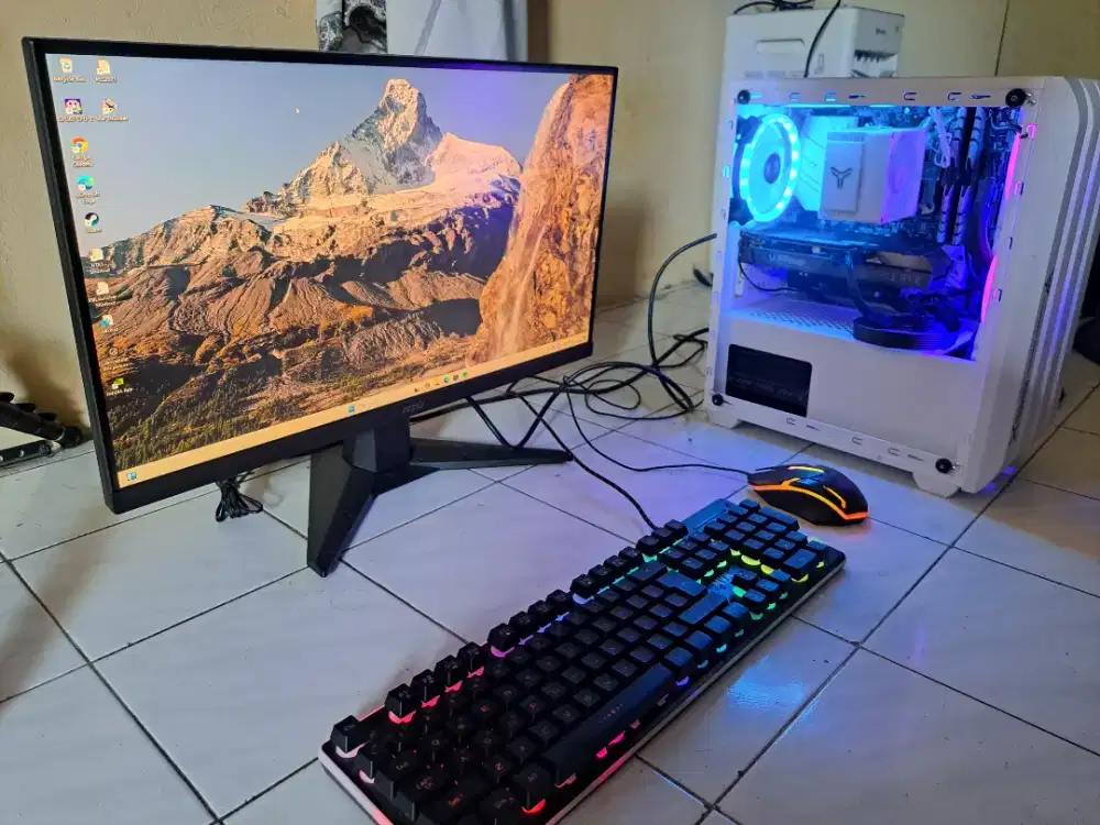 Pc gaming fullset ryzen 7 rtx 3060