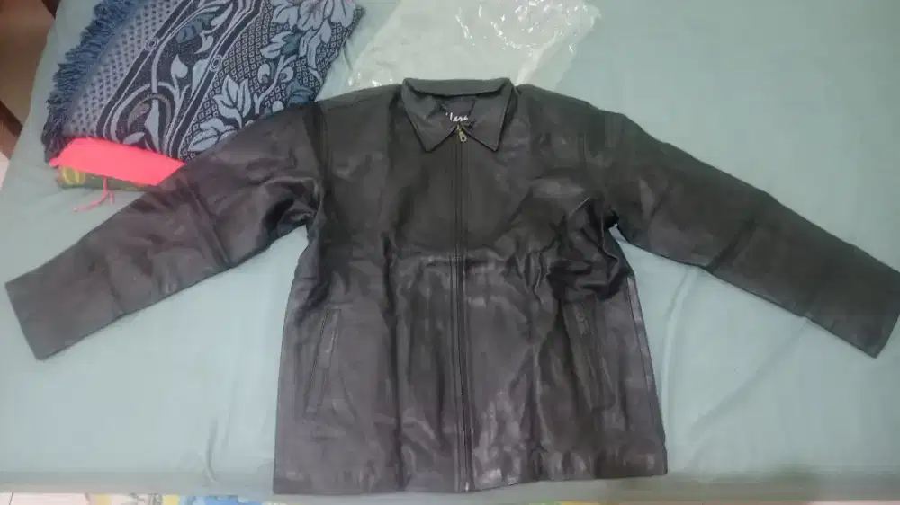 jaket kulit asli