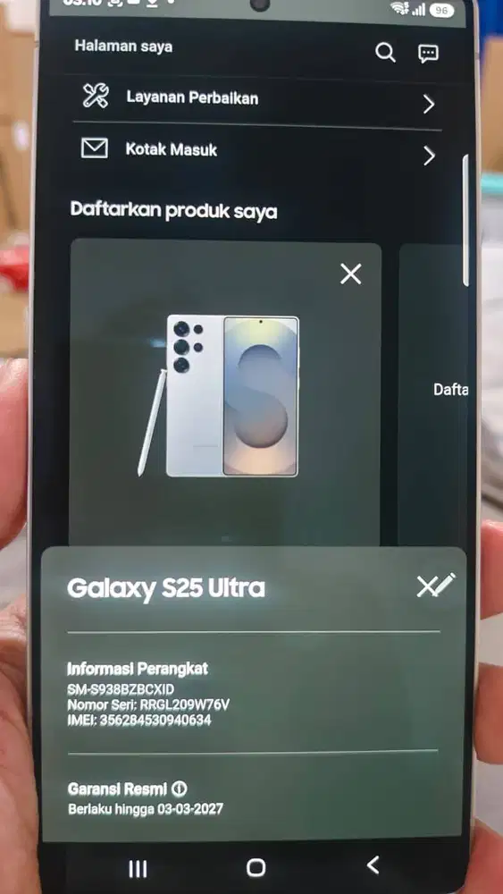 Jual Handphone Samsung S25 Ultra
