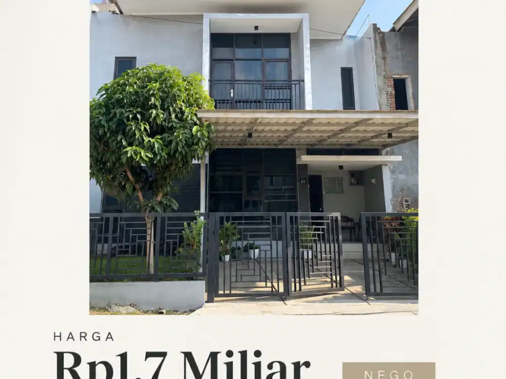 Rumah Modern Full Furnished Permana - Cimahi