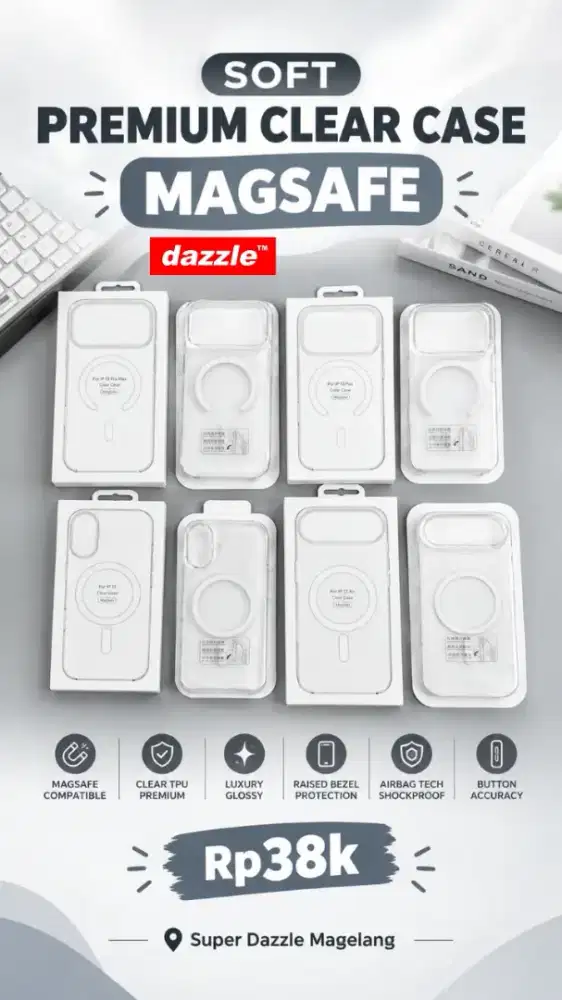 Softcase Premium Clear Case Magsafe