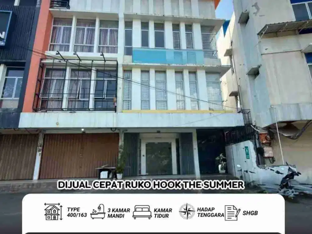 Dijual Cepat Ruko Hook The Summer - Batam Center