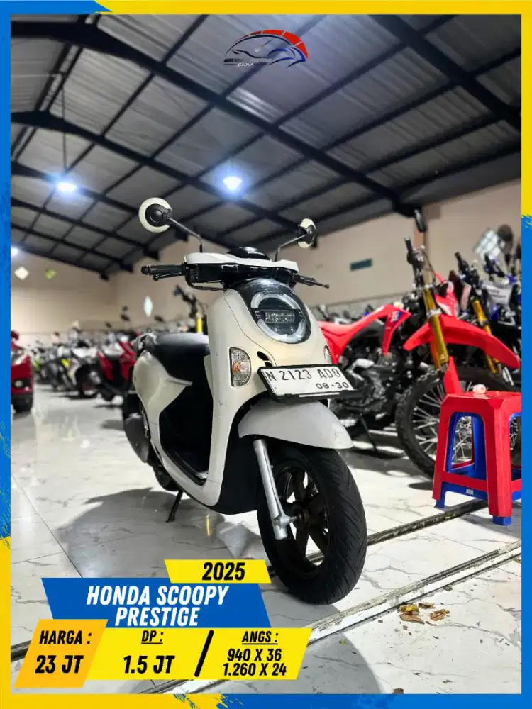 HONDA SCOOPY PRESTIGE 2023 GERCEP MASZEHH HIKMAH MOTOR KEPUH MALANG